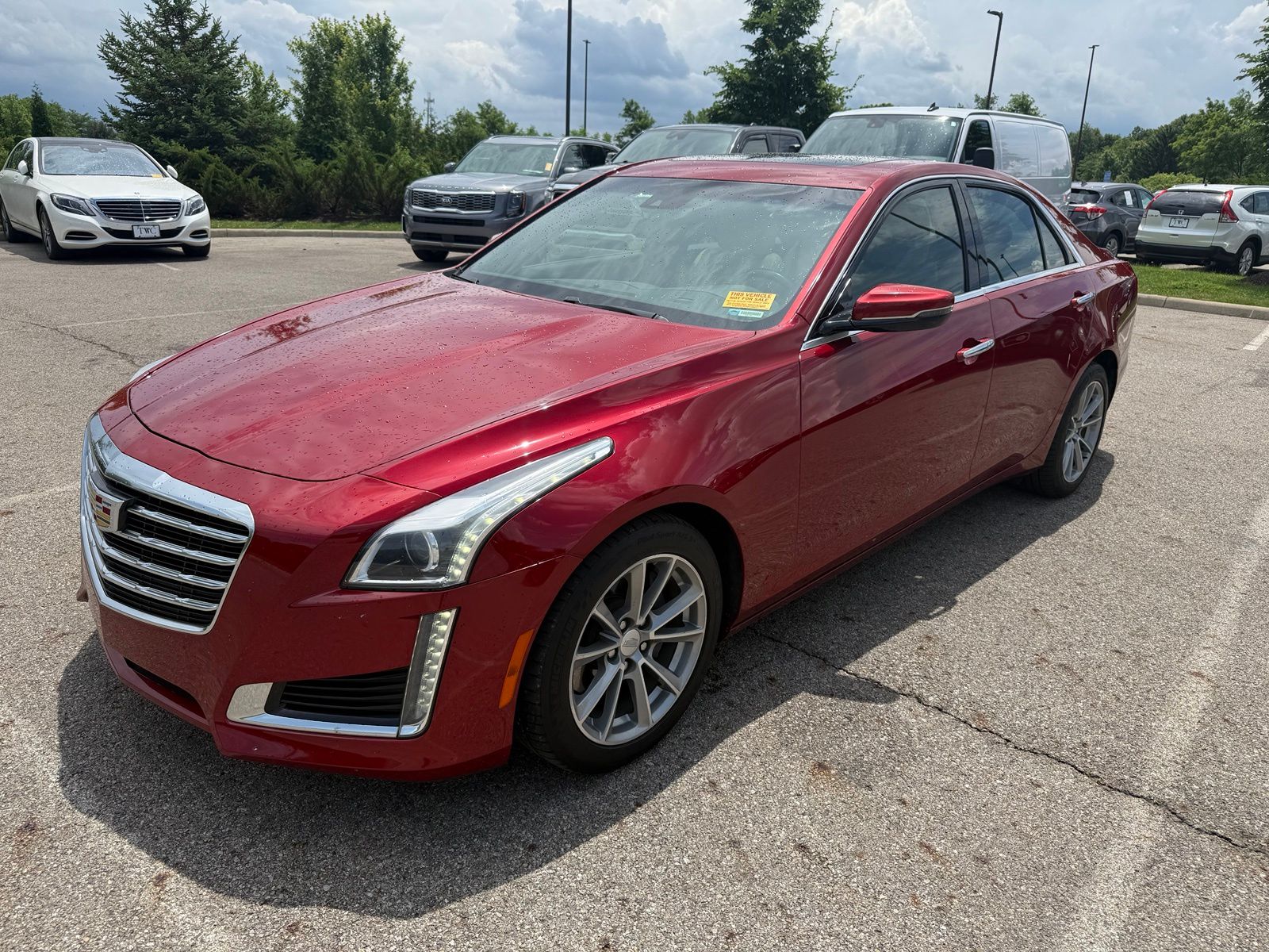 Red Obsession Tintcoat 2019 Cadillac CTS 2.0T Luxury RWD Sedan Rear-Wheel Drive 8-Speed Automatic