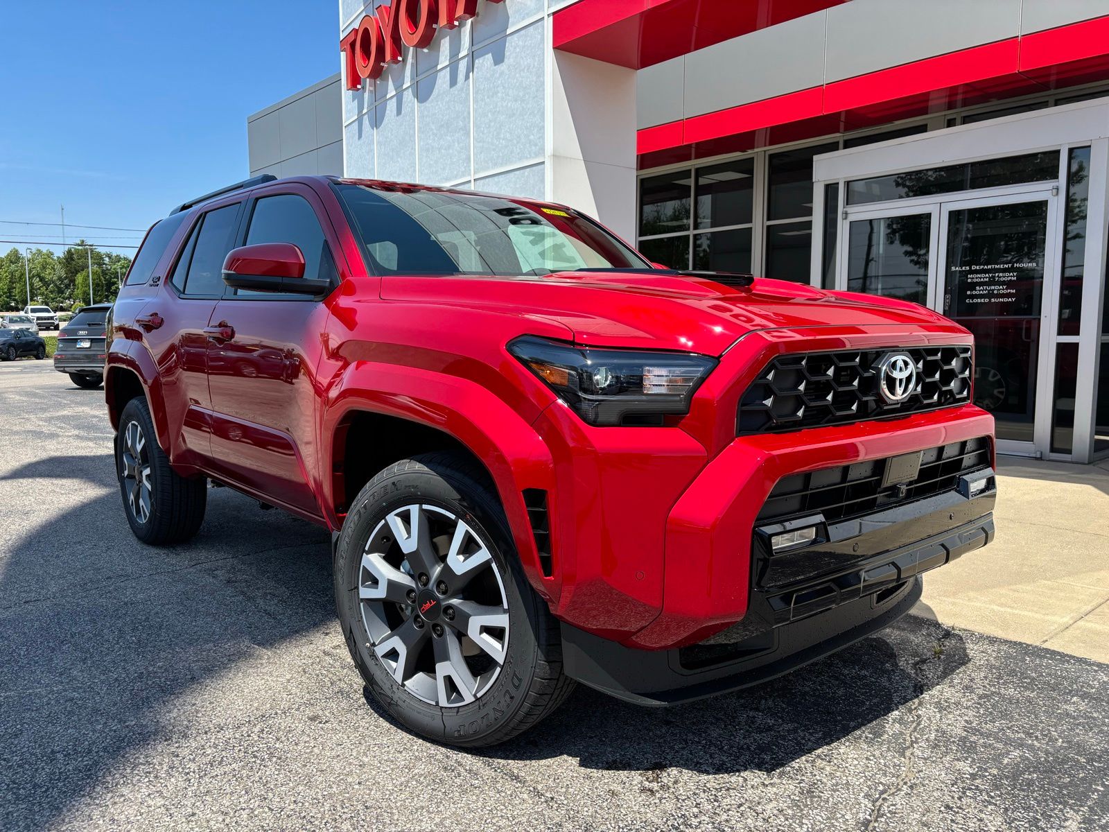 Red 2026 Toyota 4Runner SUV / Crossover Four-Wheel Drive 8-Speed Automatic