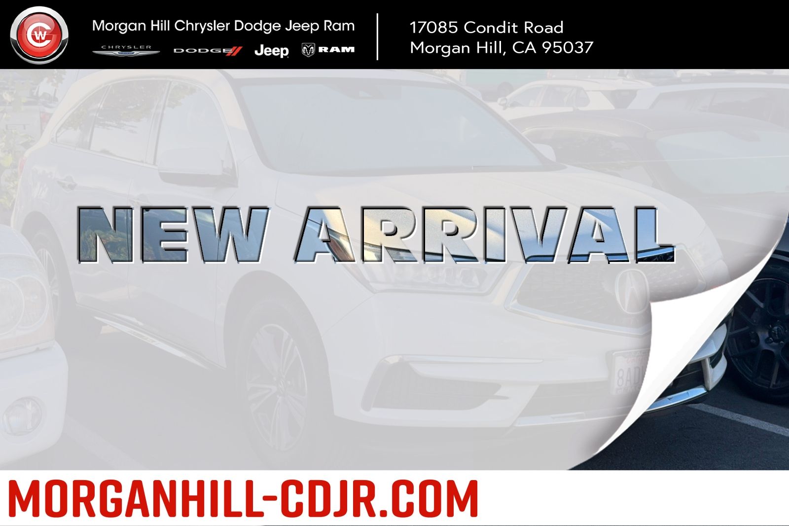 White Diamond Pearl 2017 Acura MDX SUV / Crossover Front-Wheel Drive 9-Speed Automatic
