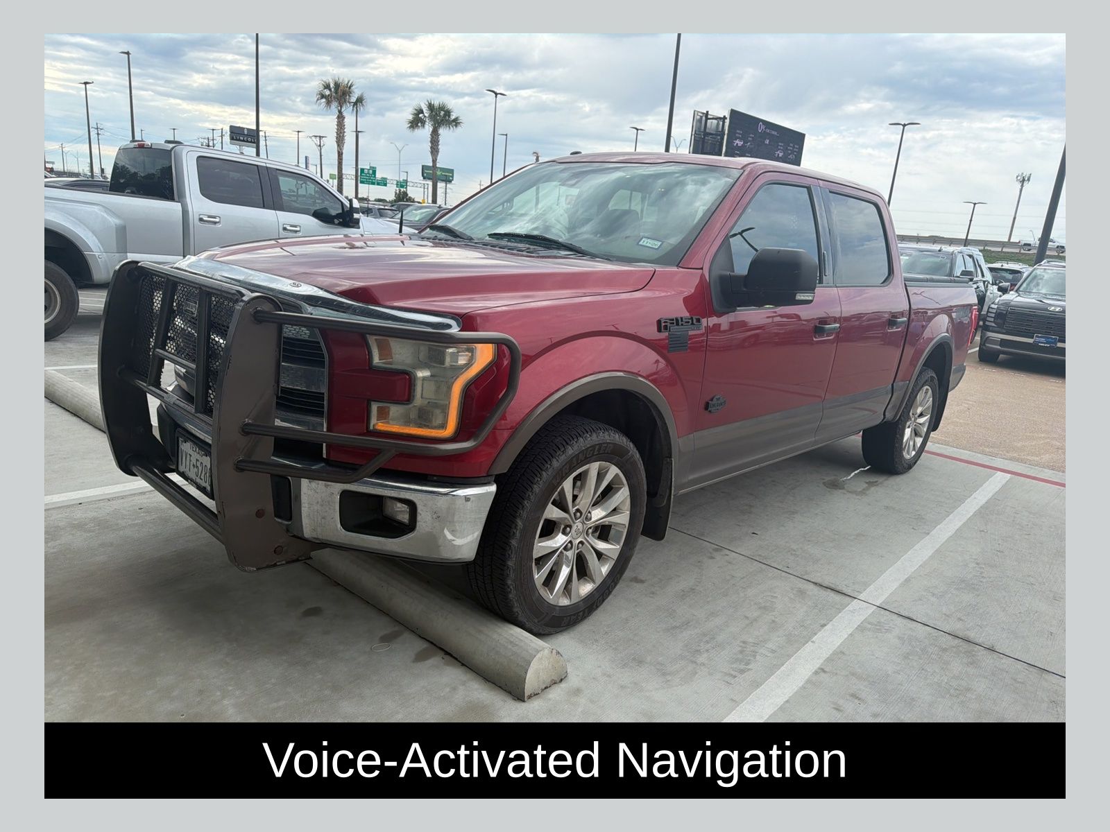 Ruby Red Metallic Tinted Clearcoat 2015 Ford F-150 King Ranch SuperCrew 4WD Pickup Truck Four-Wheel Drive 6-Speed Automatic