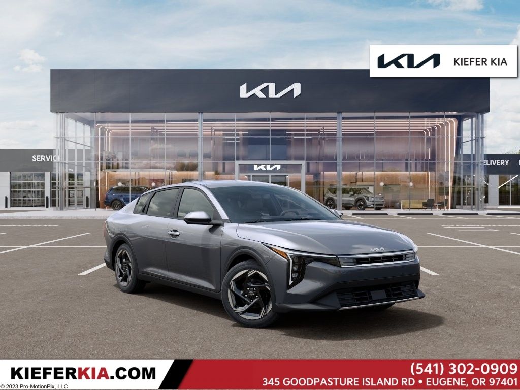 Steel Gray 2026 Kia K4 EX FWD Sedan Front-Wheel Drive Continuously Variable Transmission