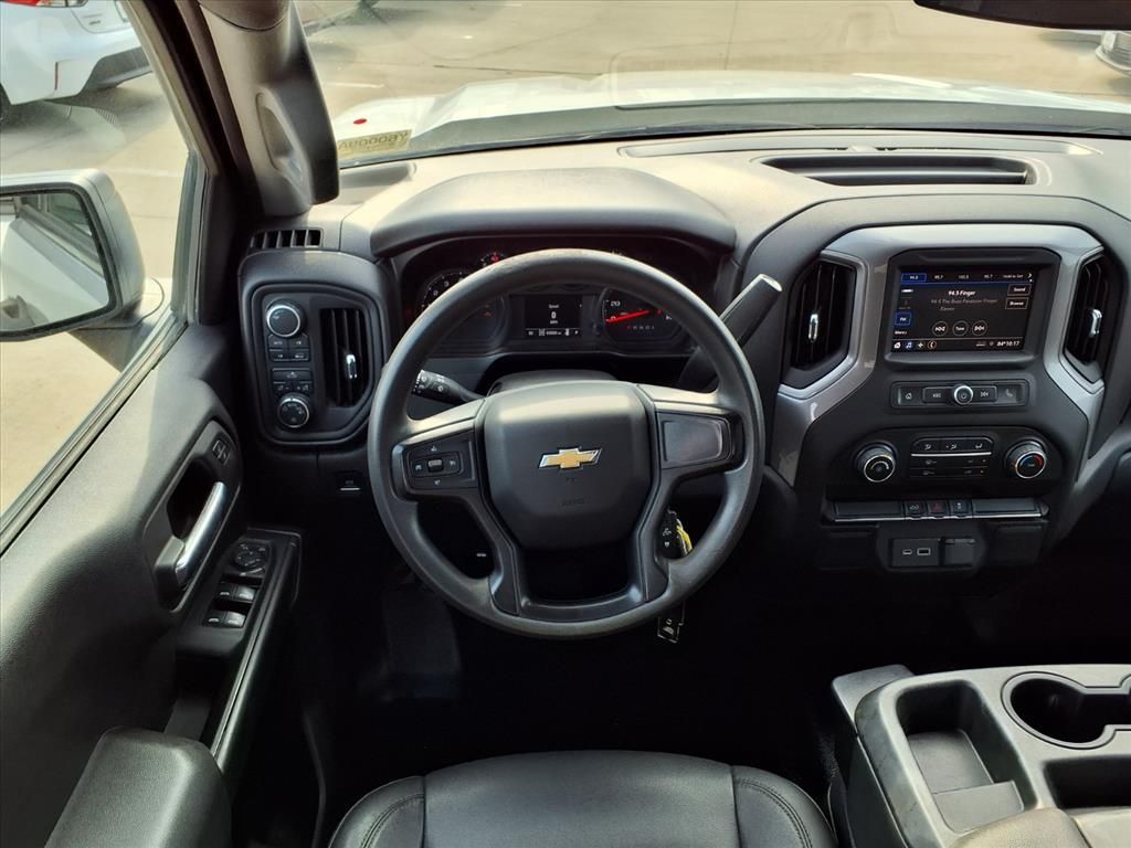2021 Chevrolet Silverado 1500 WT Silver at Classic Elite Chevrolet Sugar Land