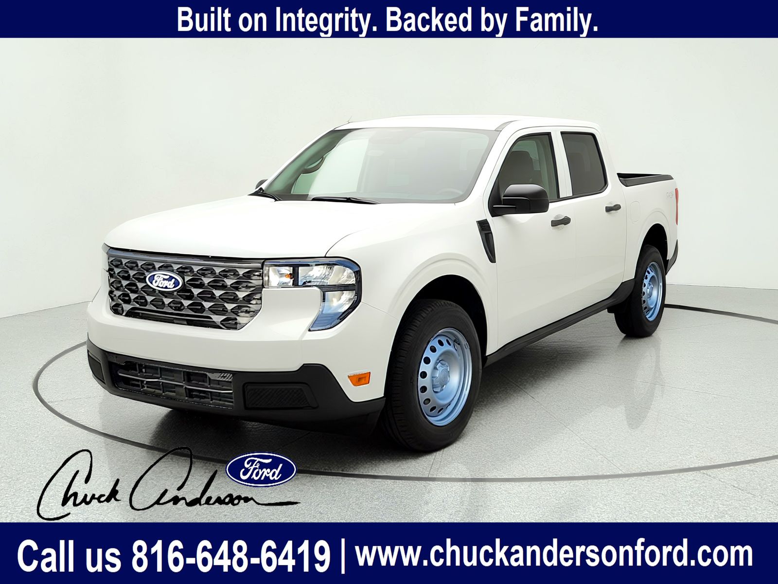 Oxford White 2026 Ford Maverick Pickup Truck Front-Wheel Drive Continuously Variable Transmission