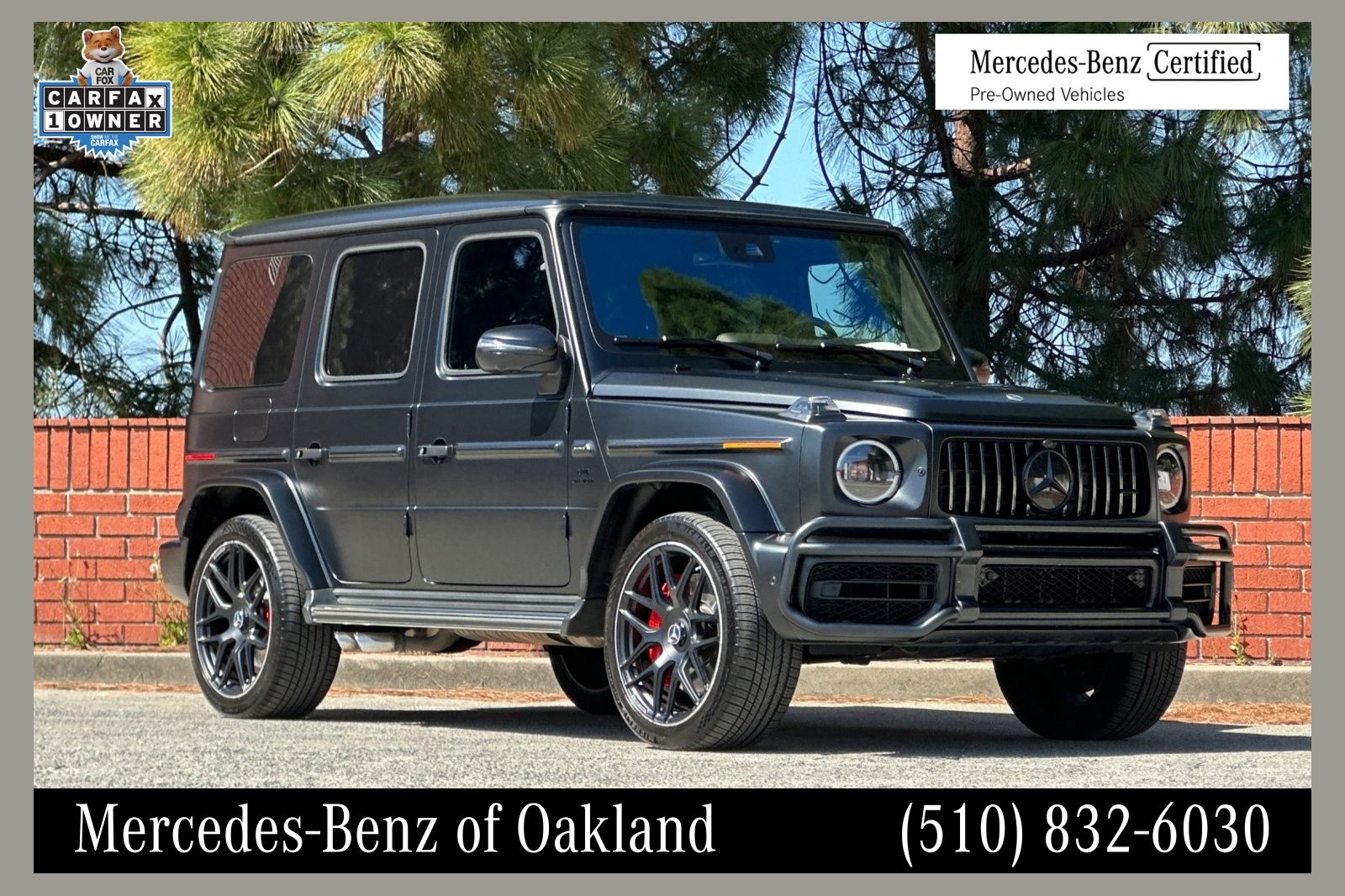 MANUFAKTUR Night Black Magno 2024 Mercedes-Benz G-Class SUV / Crossover All-Wheel Drive 9-Speed Automatic