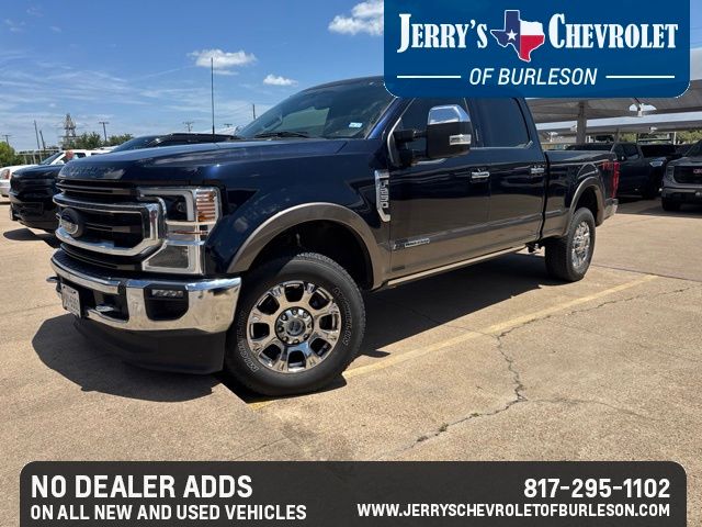 Brown 2021 Ford F-250 Super Duty Pickup Truck Four-Wheel Drive Automatic
