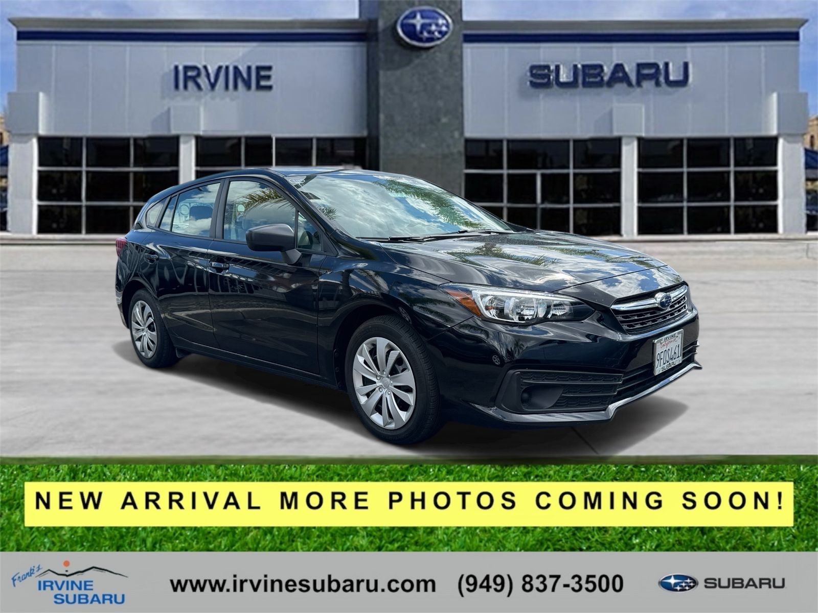 Crystal Black Silica 2023 Subaru Impreza Wagon AWD Wagon All-Wheel Drive Continuously Variable Transmission
