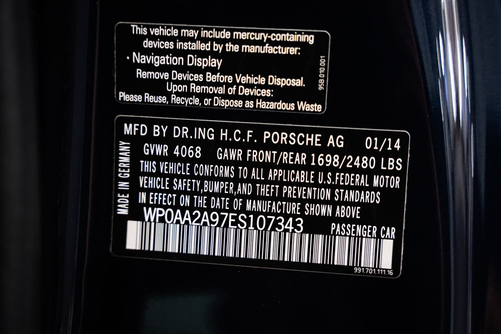 2014 Porsche 911 Carrera 4 — photo 40