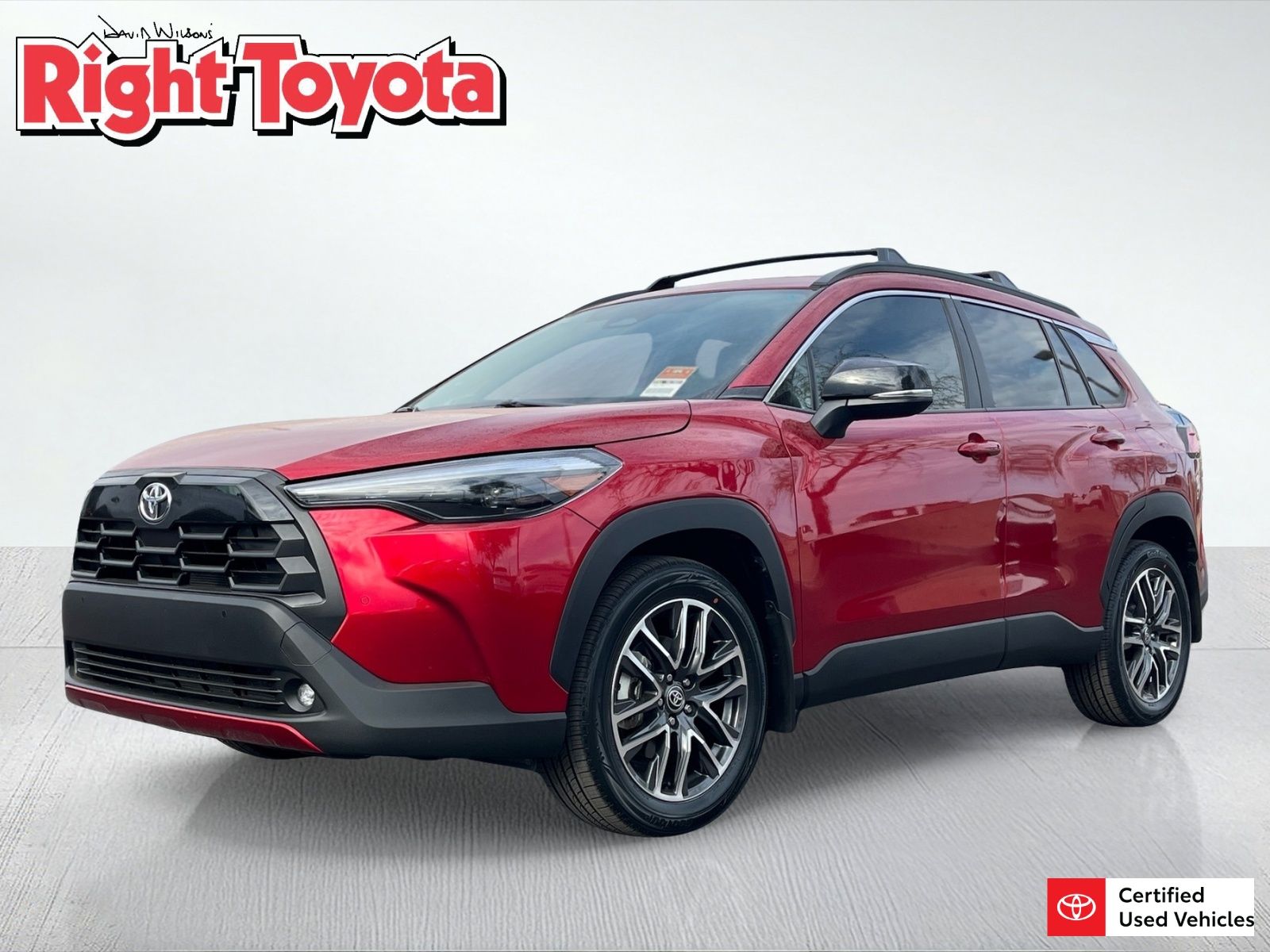 Soul Red Crystal 2026 Toyota Corolla Cross SUV / Crossover Front-Wheel Drive Continuously Variable Transmission