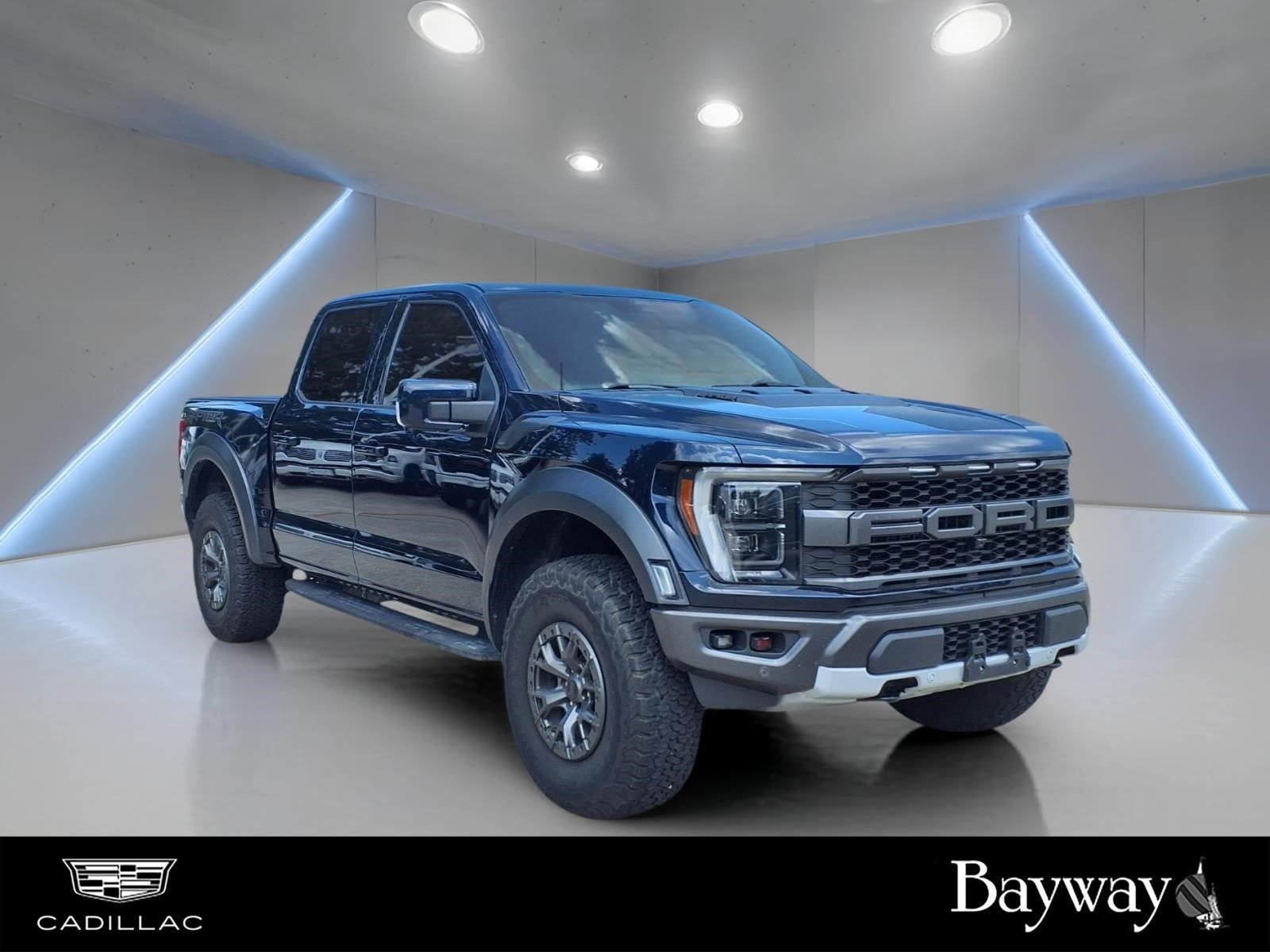 2022 Ford F-150 Raptor Blue at Central Houston Nissan