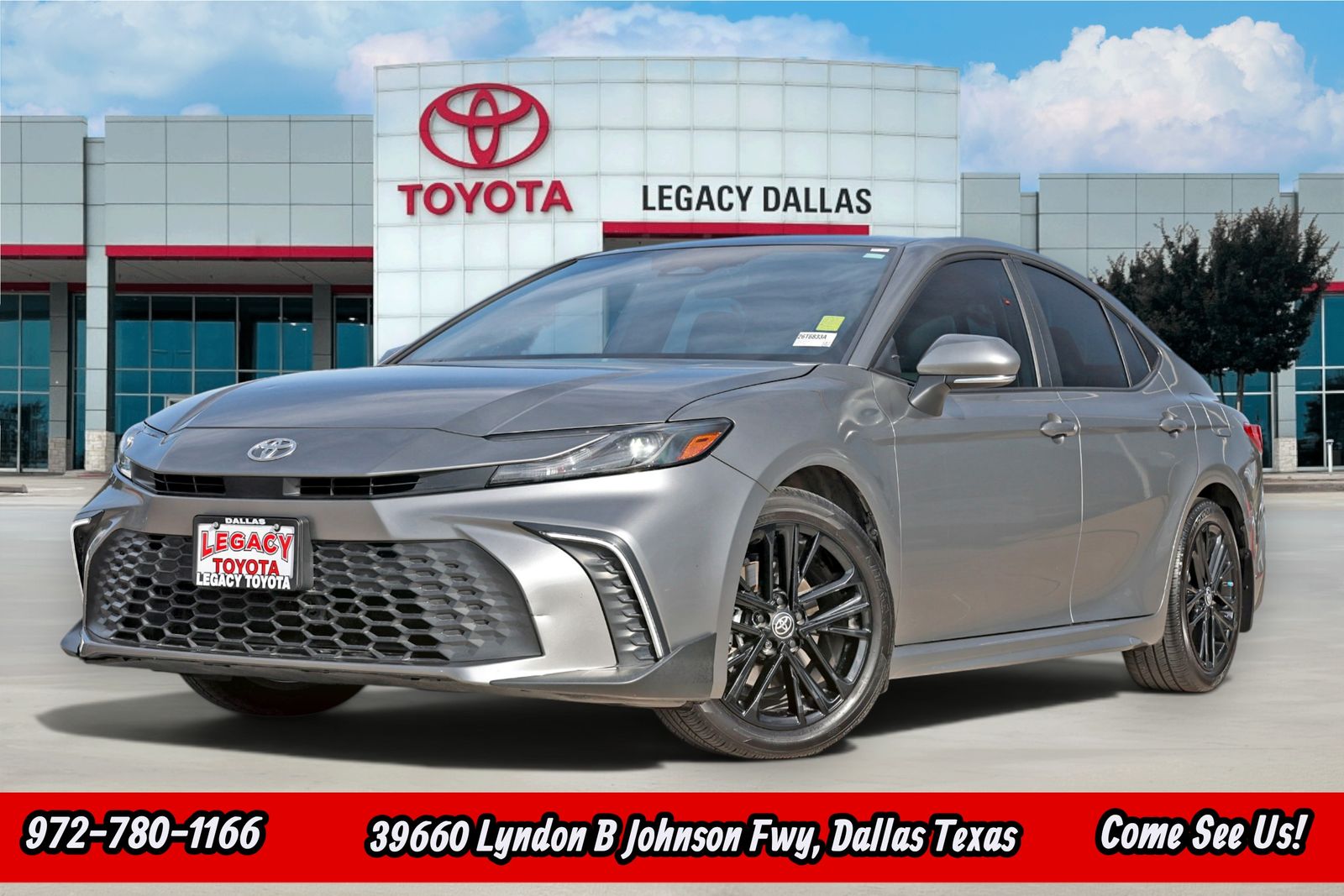 Heavy Metal 2025 Toyota Camry Sedan Front-Wheel Drive Continuously Variable Transmission