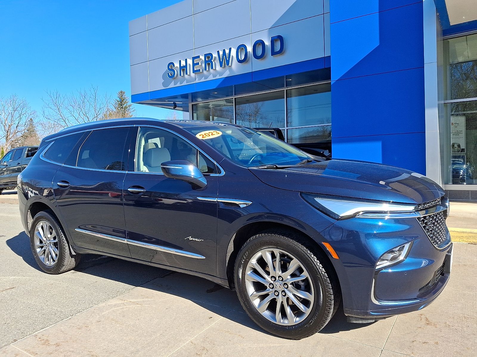 Emperor Blue Metallic 2023 Buick Enclave Avenir AWD SUV / Crossover Four-Wheel Drive 9-Speed Automatic