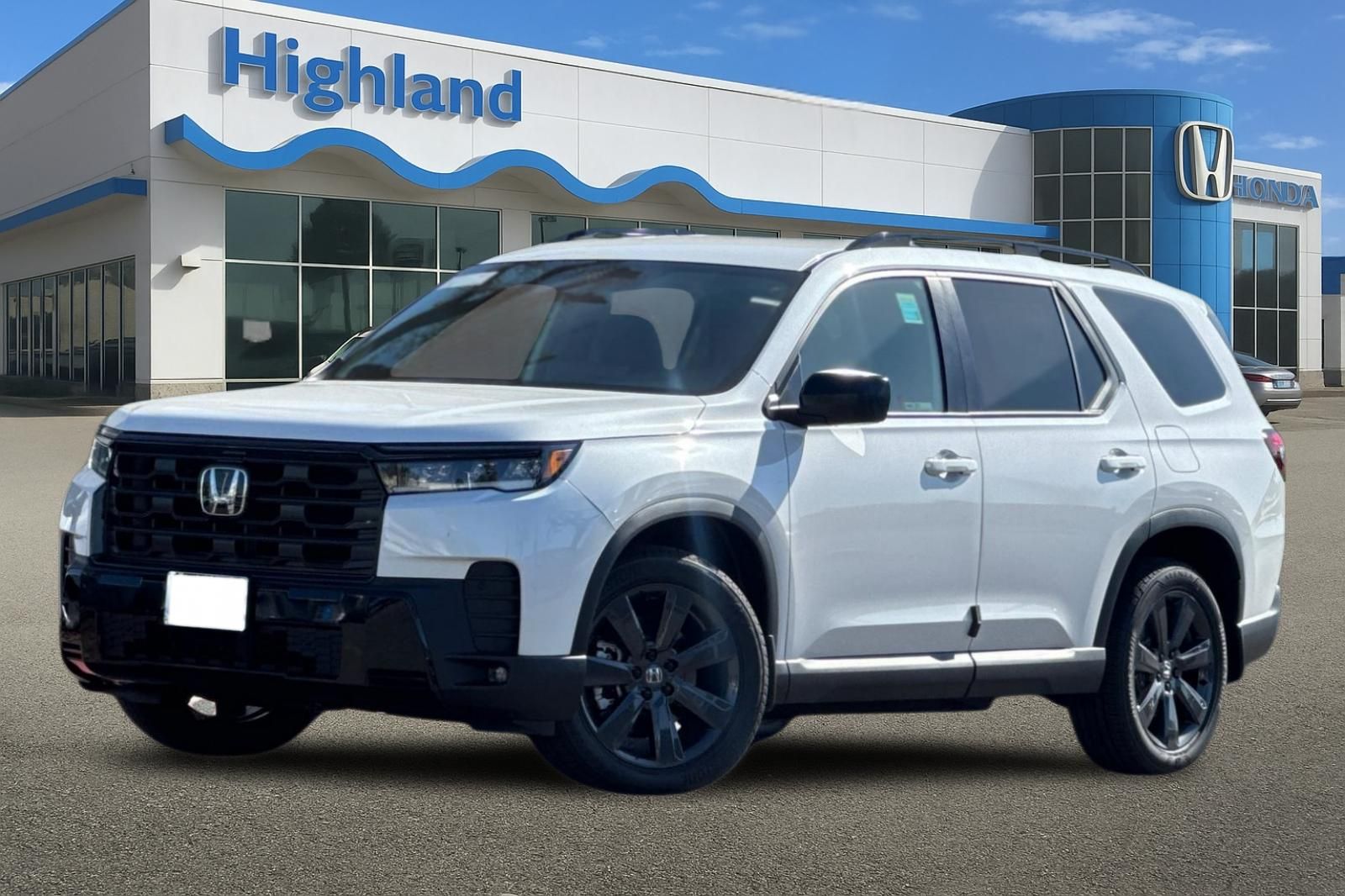Gray (Platinum) 2026 Honda Pilot Sport AWD SUV / Crossover All-Wheel Drive Automatic