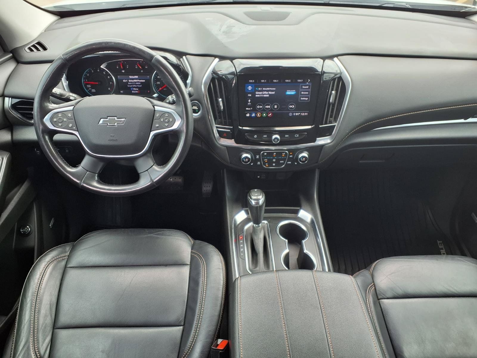 2020 Chevrolet Traverse RS White at Bayway Chrysler Dodge Jeep Ram
