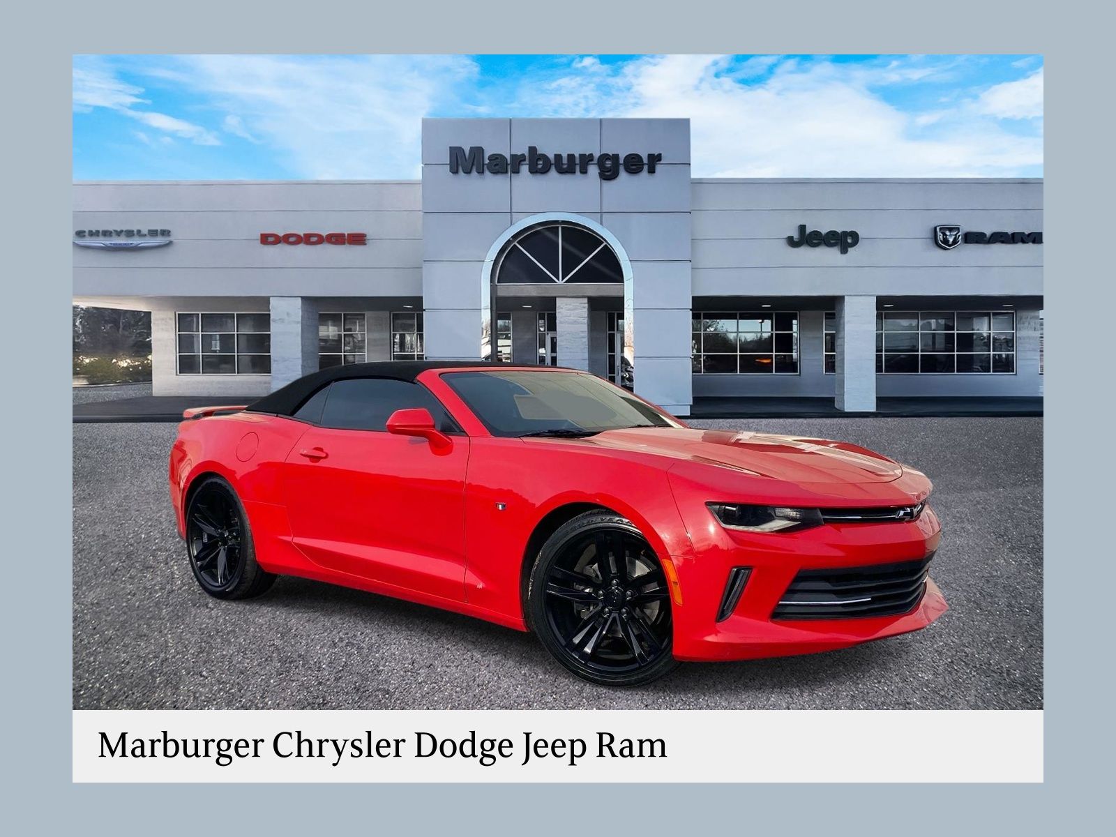 Red Hot 2018 Chevrolet Camaro 1LT Convertible RWD Convertible Rear-Wheel Drive 8-Speed Automatic