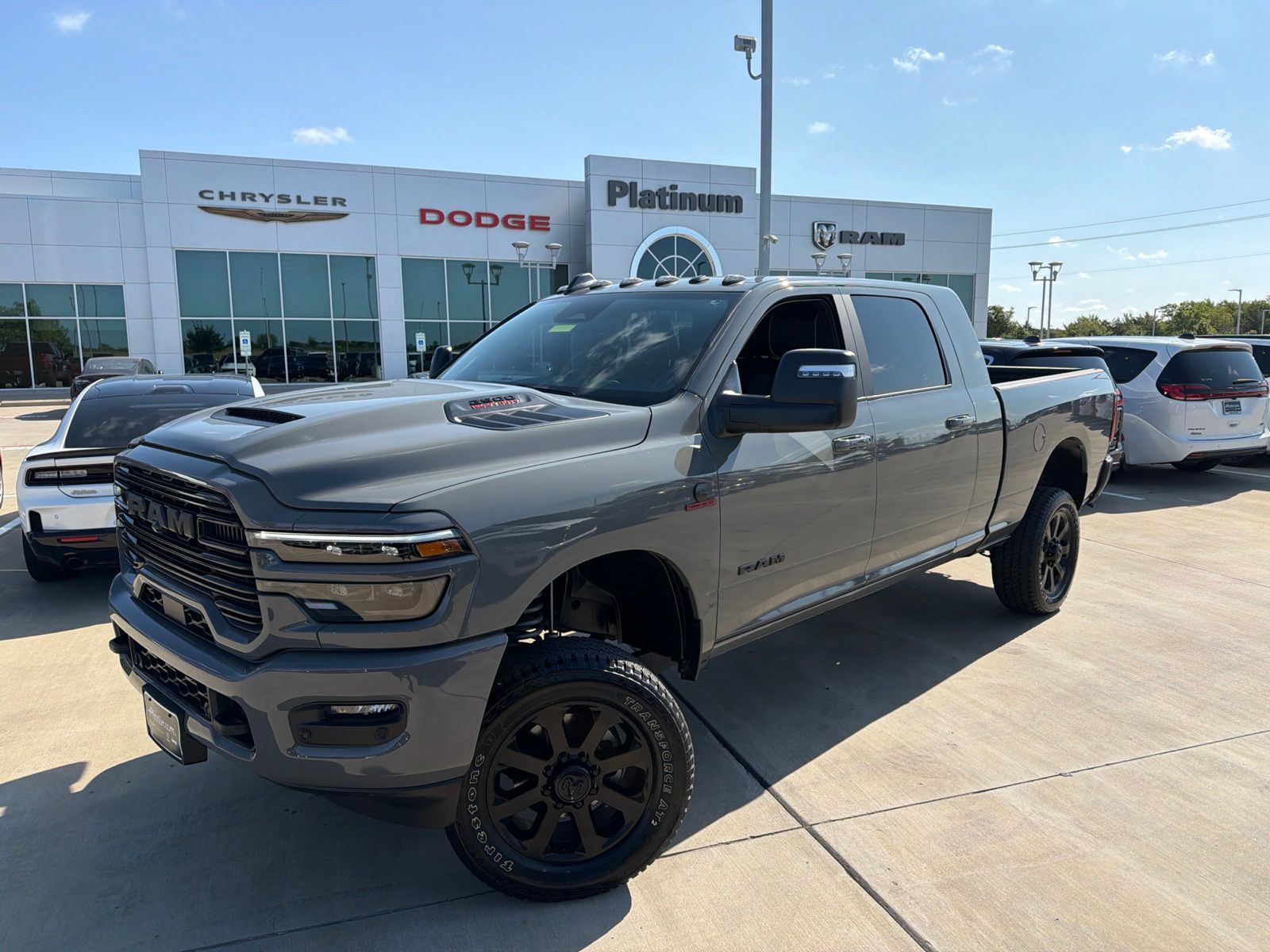 Ceramic Gray Clearcoat 2026 RAM 2500 Pickup Truck Four-Wheel Drive 8-Speed Automatic
