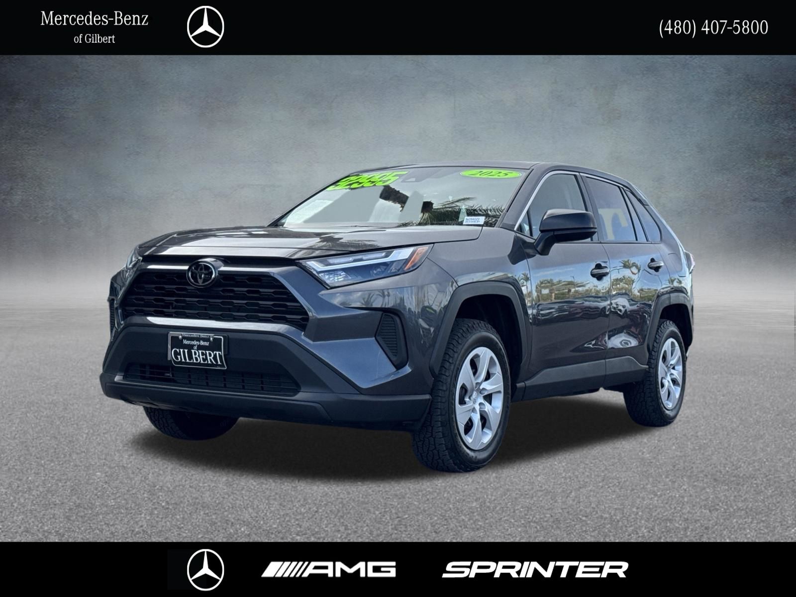 Magnetic Gray Metallic 2025 Toyota RAV4 SUV / Crossover Front-Wheel Drive 8-Speed Automatic