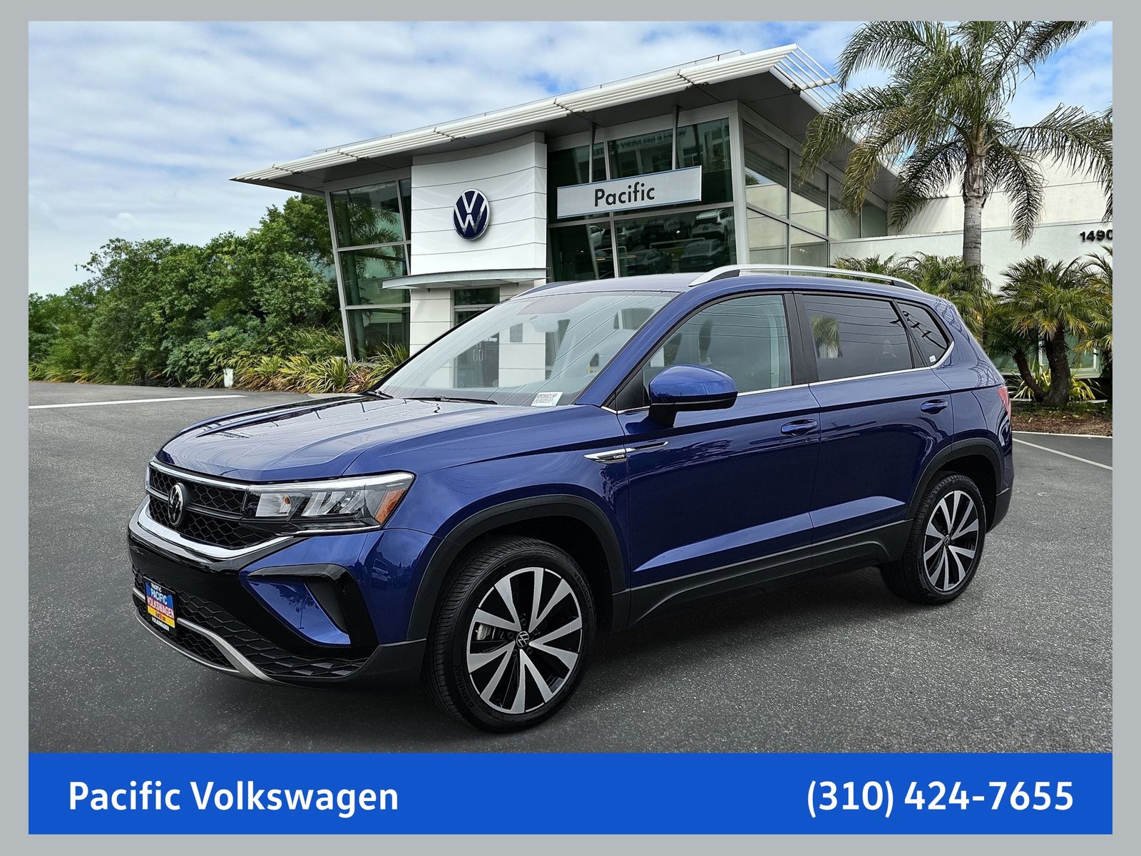 Dusk Blue Metallic 2022 Volkswagen Taos SUV / Crossover Front-Wheel Drive 8-Speed Automatic