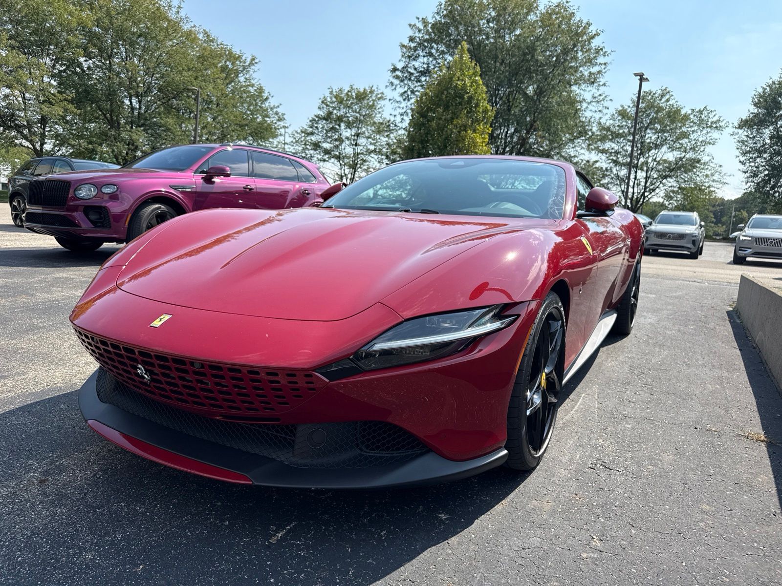 2025 Ferrari Roma Blu Roma Descapotable Tracción trasera 8 velocidades Manual