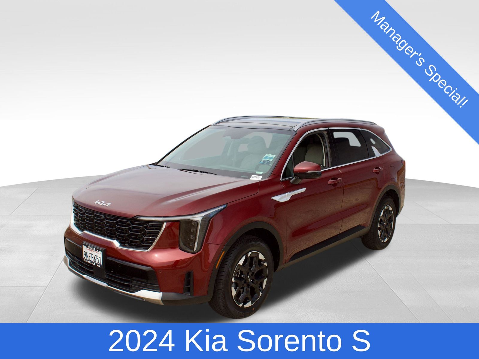 Dawning Red 2024 Kia Sorento SUV / Crossover All-Wheel Drive 8-Speed Automatic