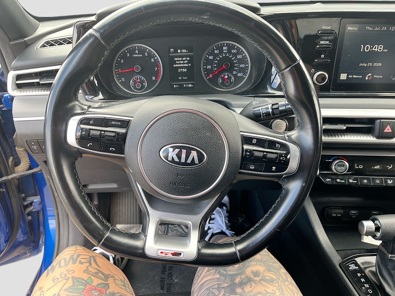 Used 2021 Blue Kia GT-Line image 11
