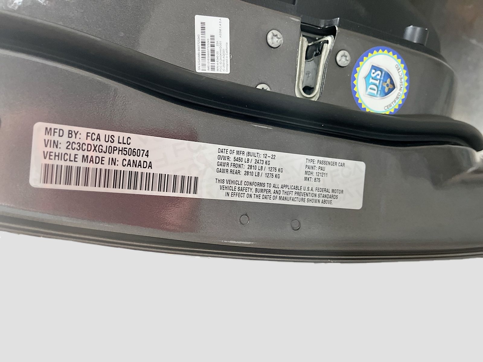 Used 2023 Gray Dodge R/T Scat Pack image 31