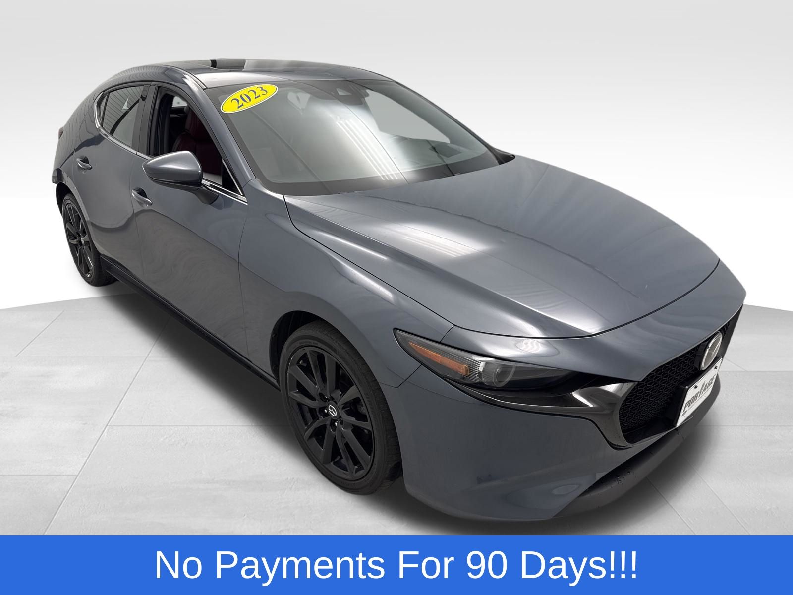 Polymetal Gray Metallic 2023 Mazda MAZDA3 2.5 S Premium Hatchback FWD Hatchback Front-Wheel Drive 6-Speed Manual