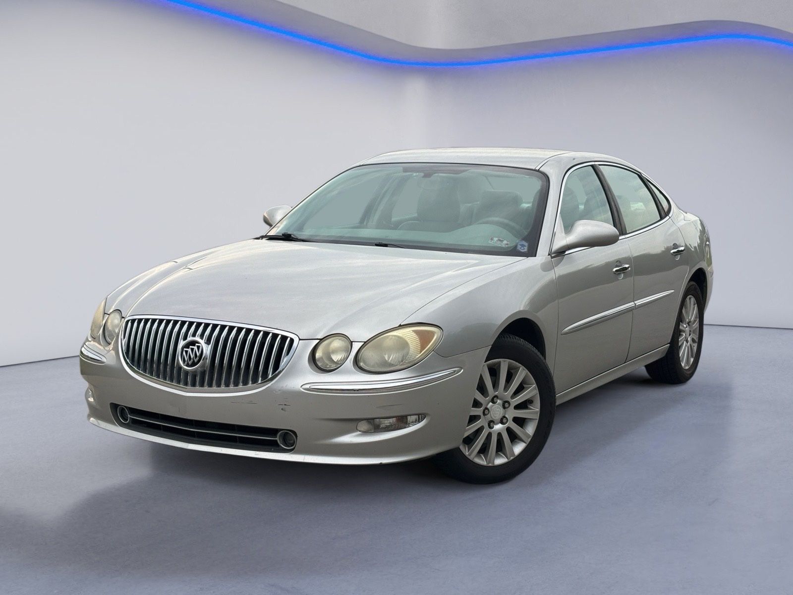 Silver (Platinum Metallic) 2008 Buick LaCrosse Sedan Front-Wheel Drive 4-Speed Automatic Overdrive