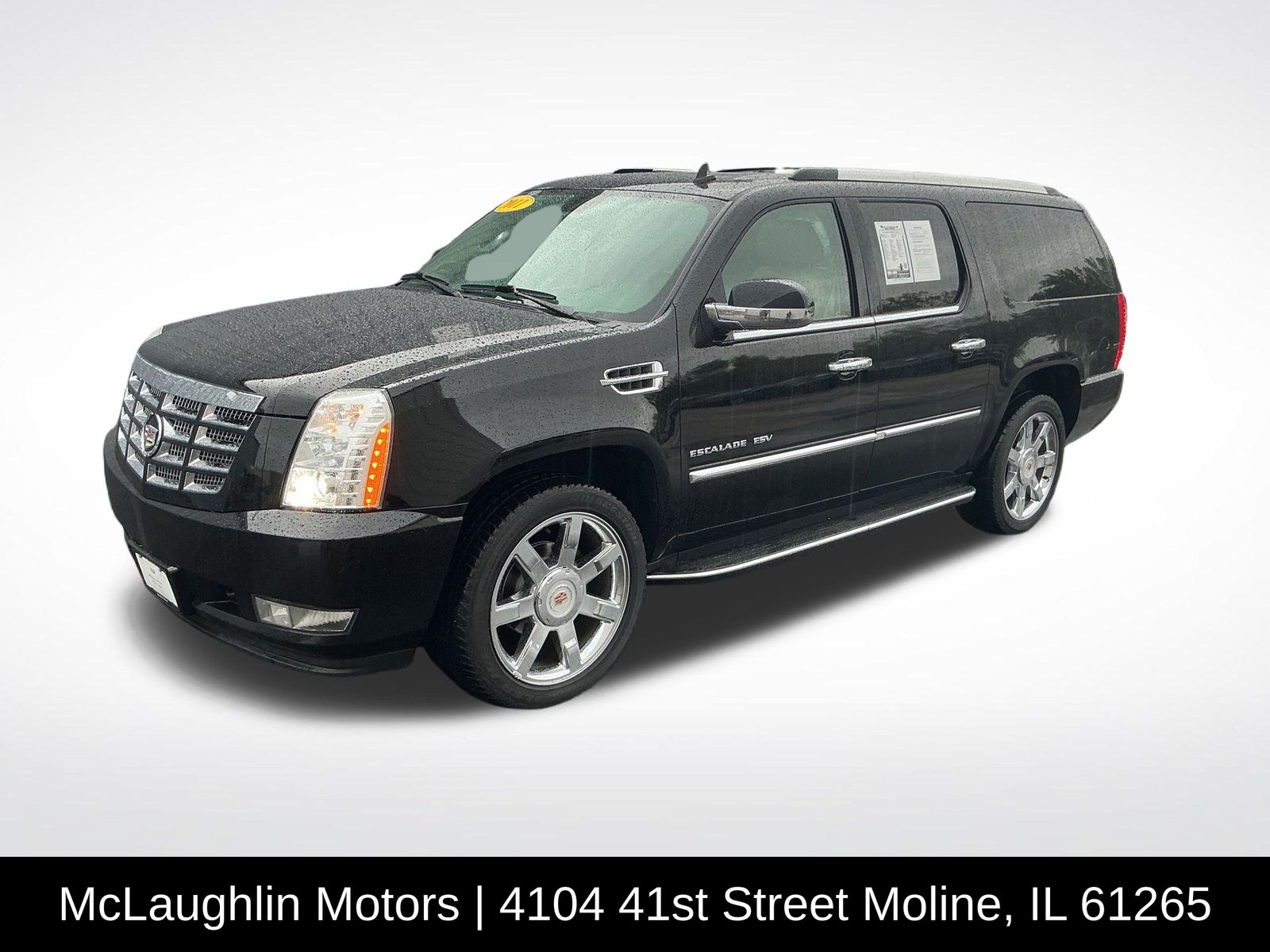 Black Raven 2011 Cadillac Escalade ESV SUV / Crossover All-Wheel Drive 6-Speed Automatic Overdrive
