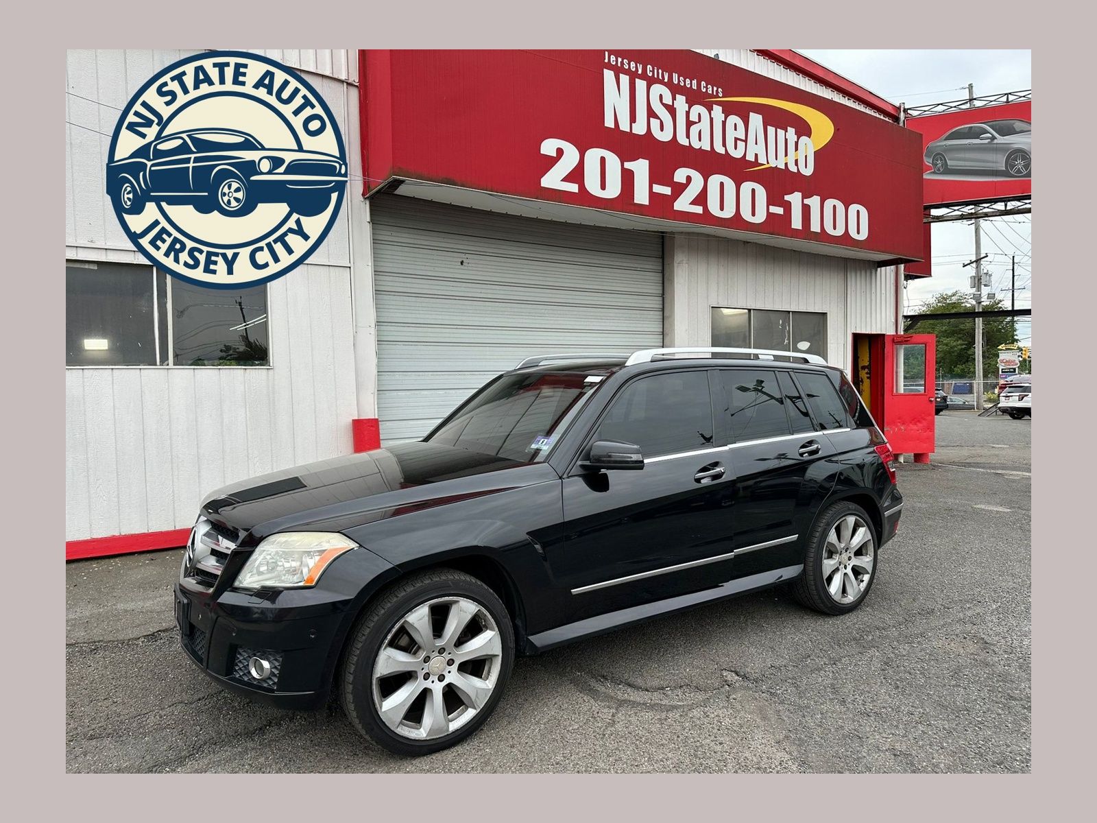 Black 2010 Mercedes-Benz GLK SUV / Crossover All-Wheel Drive 7-Speed Automatic