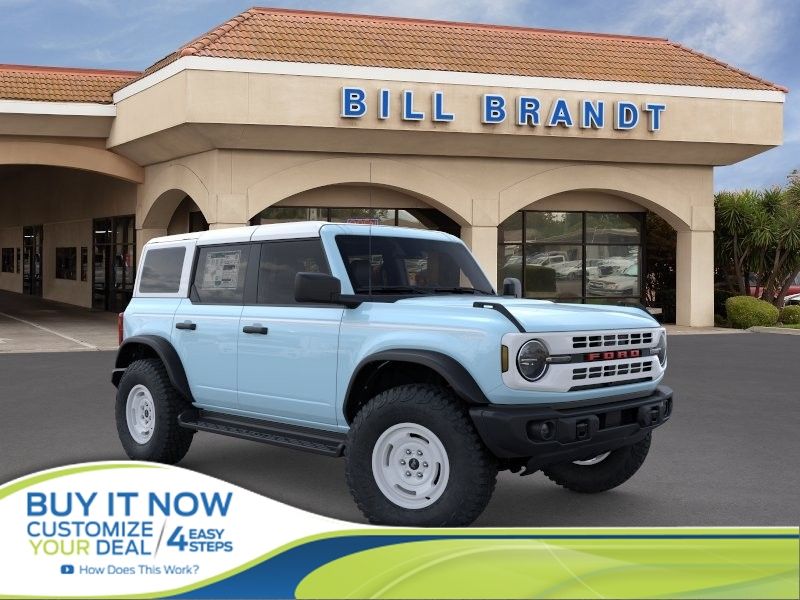 Robins Egg Blue 2025 Ford Bronco Heritage Edition 4-Door 4WD SUV / Crossover Four-Wheel Drive Automatic