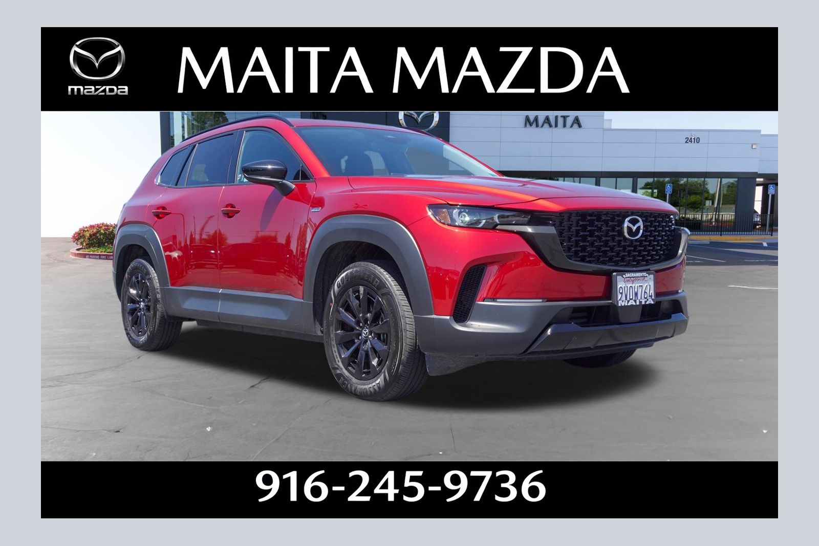 Soul Red Crystal Metallic 2025 Mazda CX-50 SUV / Crossover All-Wheel Drive Continuously Variable Transmission