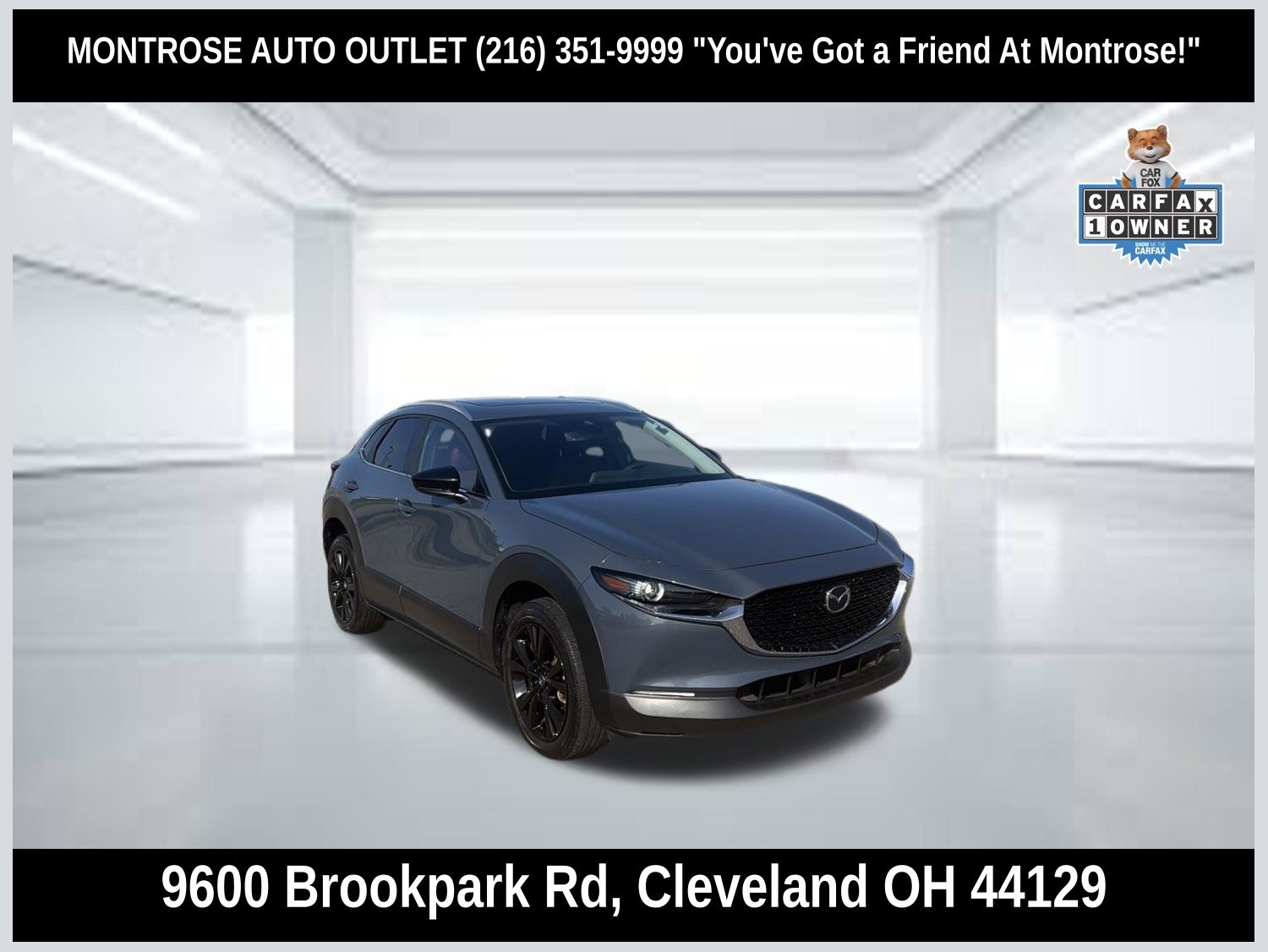 Gray Metallic 2023 Mazda CX-30 SUV / Crossover All-Wheel Drive 6-Speed Automatic