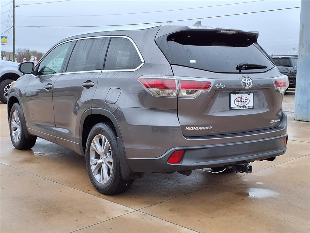 2015 Toyota Highlander XLE V6 Gray at Gullo Toyota