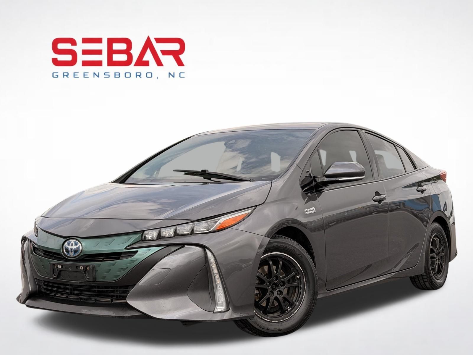 Silver 2017 Toyota Prius Prime Hatchback Front-Wheel Drive Continuously Variable Transmission