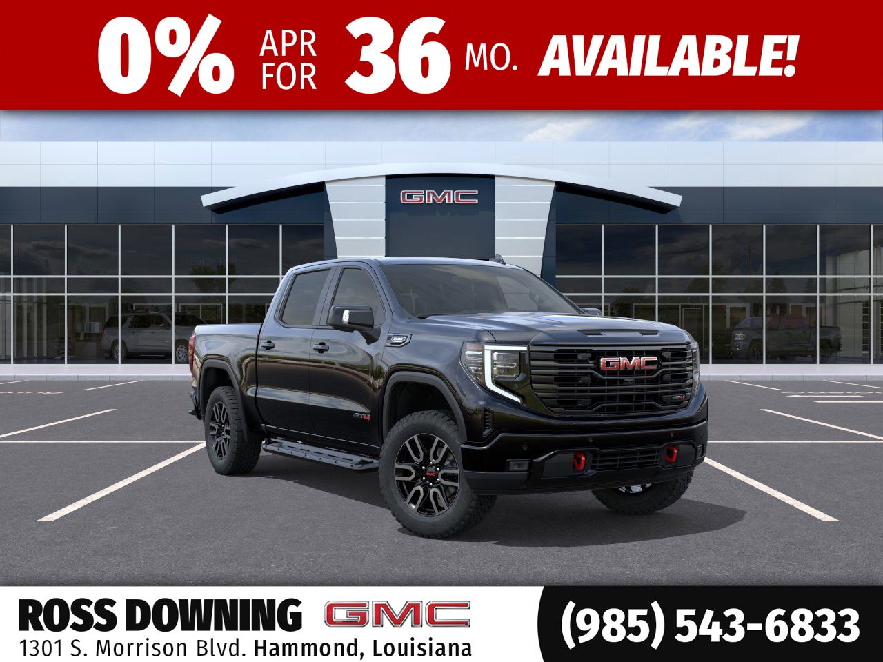 2026 GMC Sierra 1500 AT4 Crew Cab 4WD