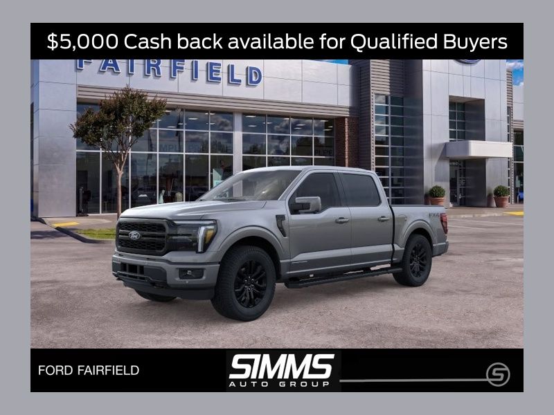 Carbonized Gray Metallic 2026 Ford F-150 Pickup Truck Four-Wheel Drive Automatic