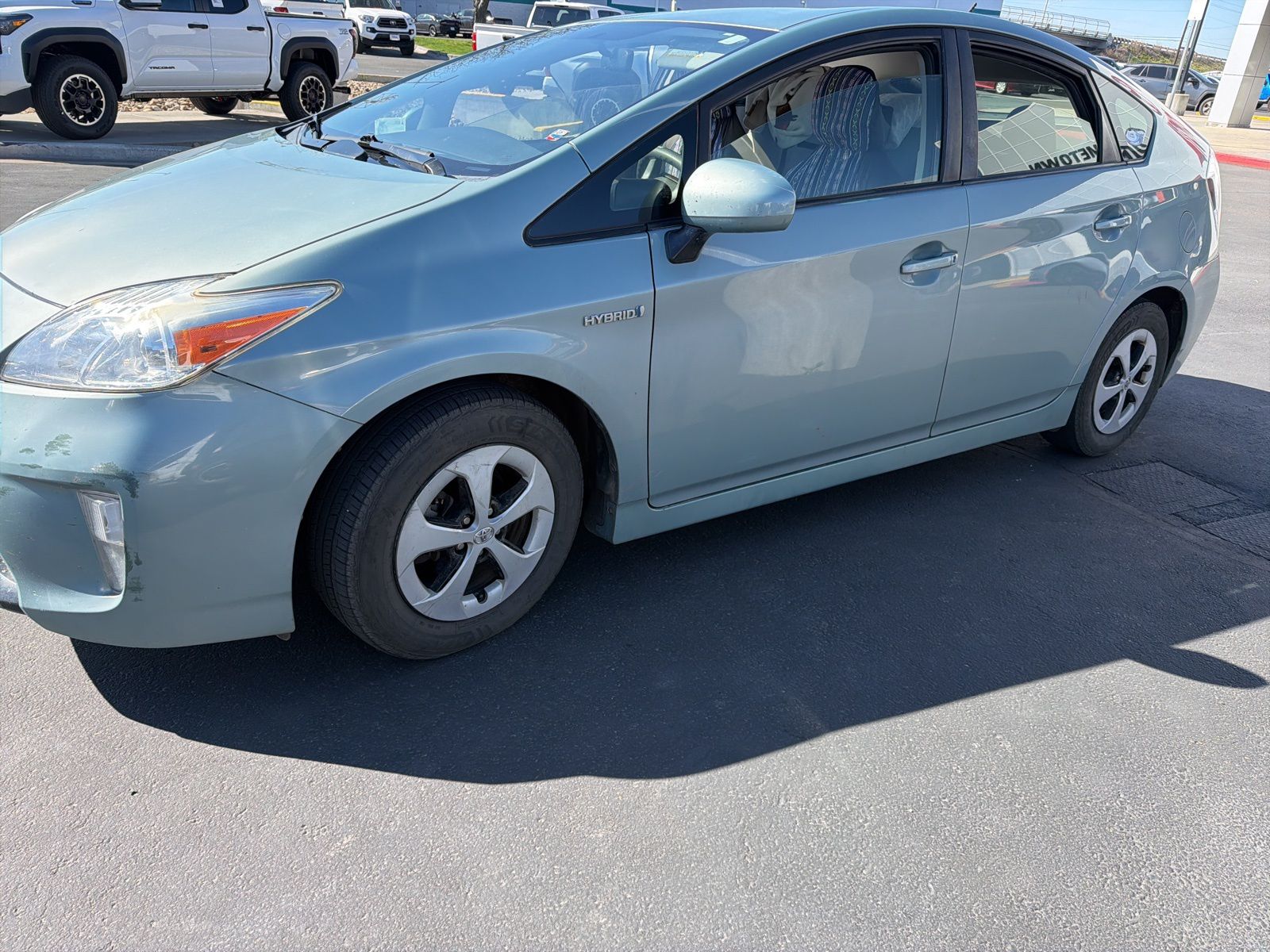 Pearl 2015 Toyota Prius Two Hatchback Front-Wheel Drive Continuously Variable Transmission