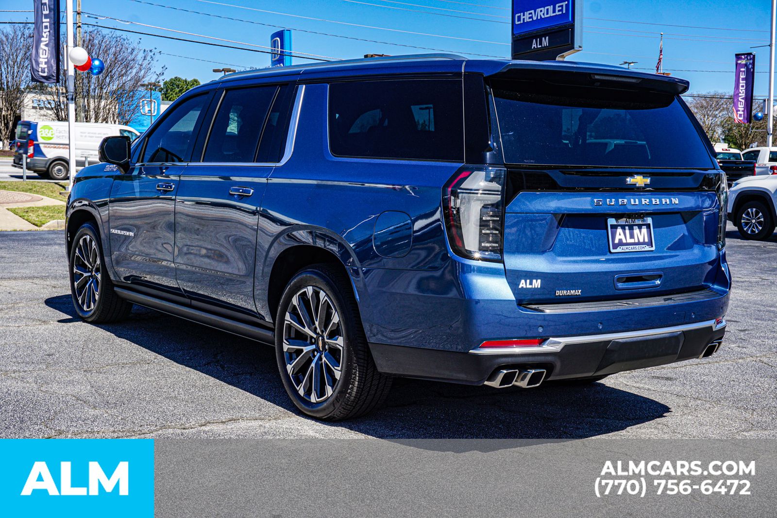 Used 2025 Blue Chevrolet High Country image 8