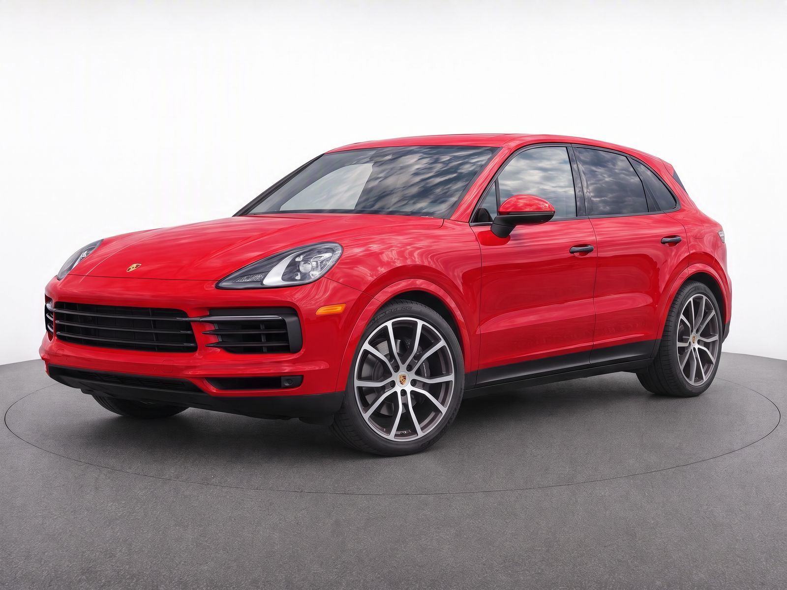 Carmine Red 2023 Porsche Cayenne SUV / Crossover All-Wheel Drive 8-Speed Automatic