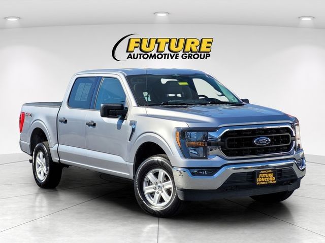 Silver Metallic 2023 Ford F-150 Pickup Truck Four-Wheel Drive Automatic