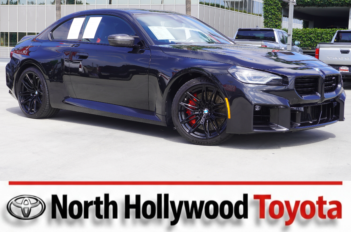 Black Sapphire Metallic 2024 BMW M2 Coupe Rear-Wheel Drive 6-Speed Manual