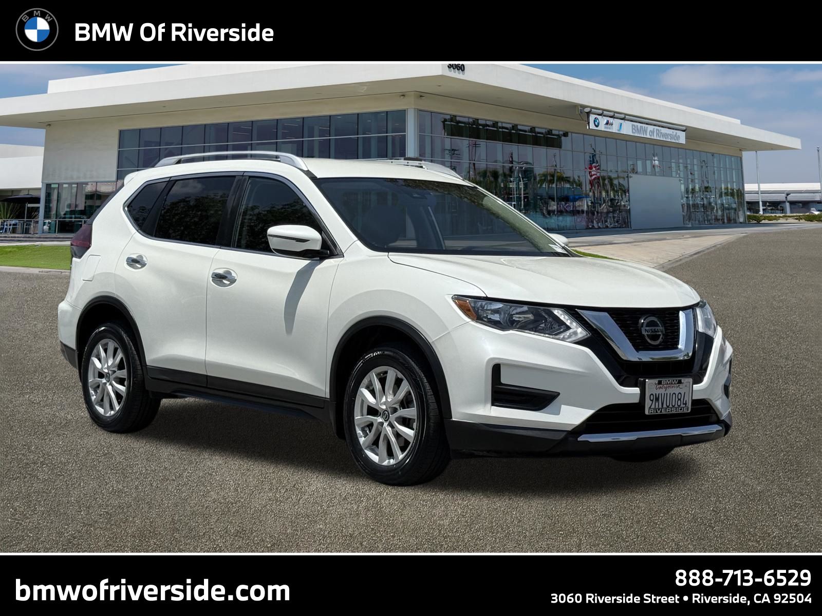 Pearl White Tricoat 2020 Nissan Rogue SUV / Crossover Front-Wheel Drive Continuously Variable Transmission