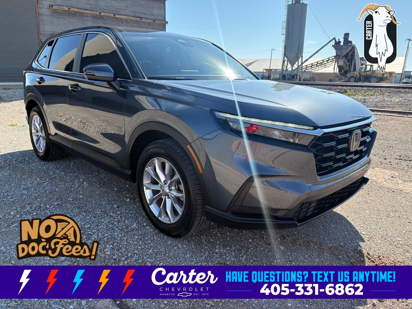 Gray Metallic 2024 Honda CR-V SUV / Crossover All-Wheel Drive Continuously Variable Transmission