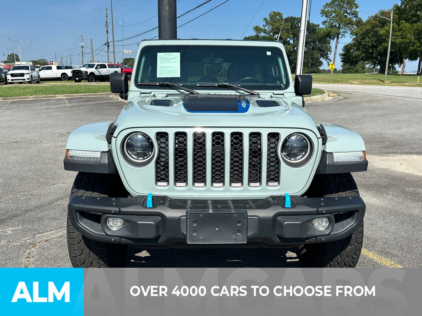 Used 2023 Gray Jeep Rubicon 4xe image 2