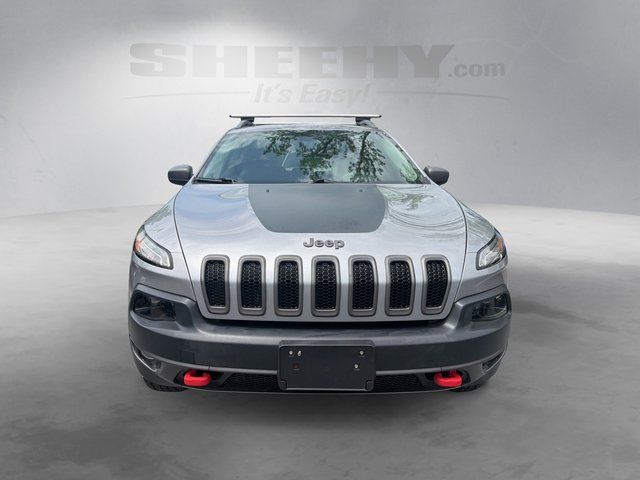 Used 2017 Billet Silver Metallic Clearcoat Jeep Trailhawk image 17