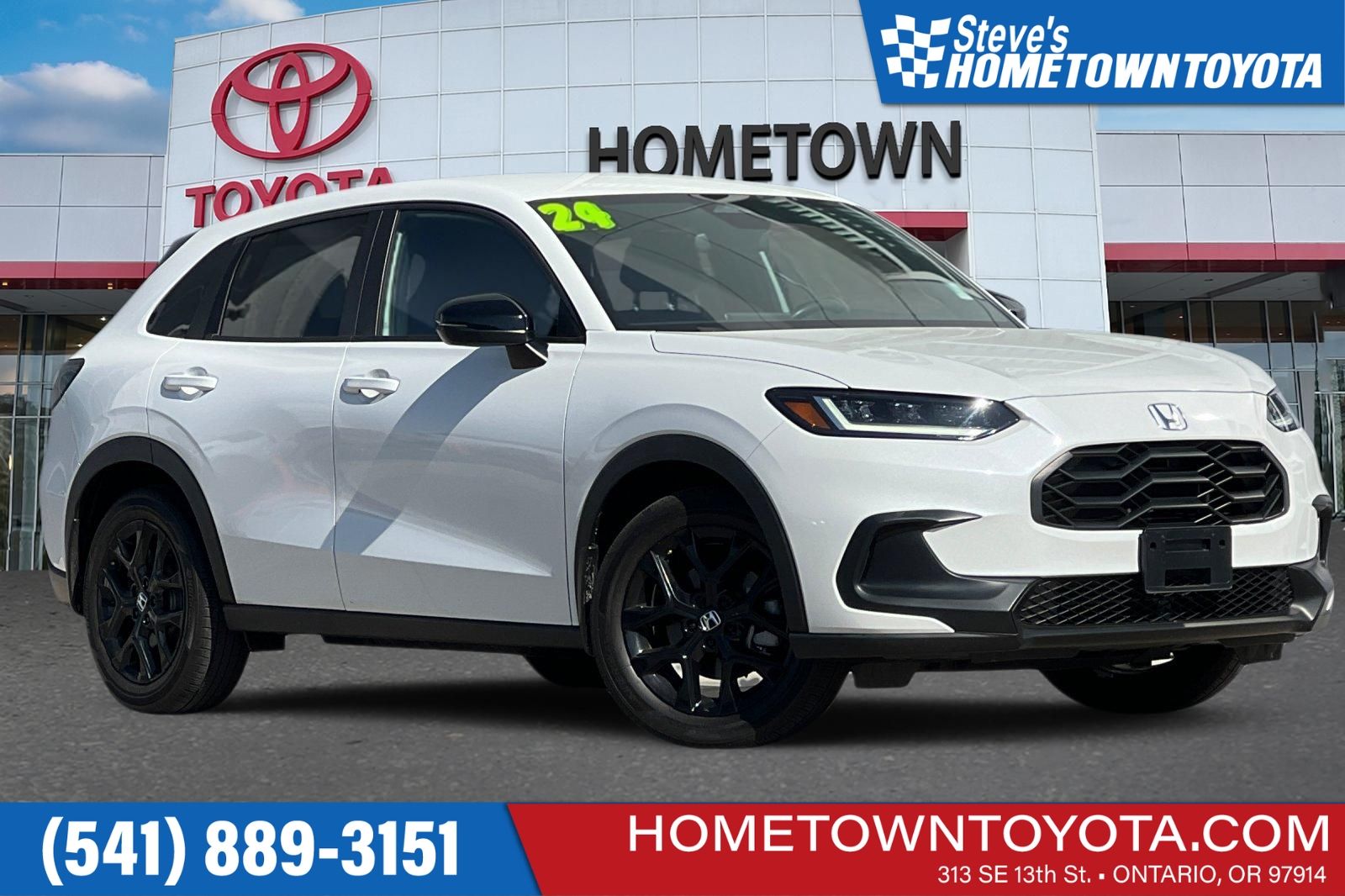 White 2024 Honda HR-V SUV / Crossover Front-Wheel Drive Continuously Variable Transmission