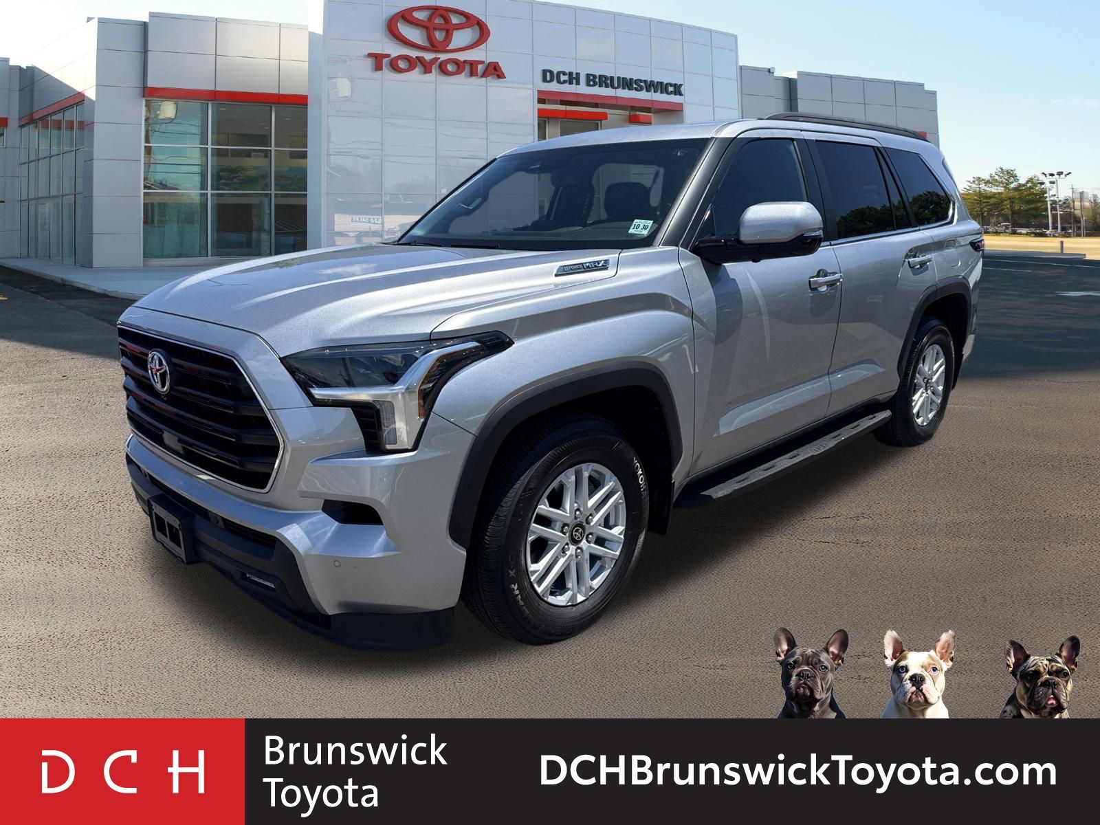 Celestial Silver Metallic 2025 Toyota Sequoia SUV / Crossover Four-Wheel Drive Automatic