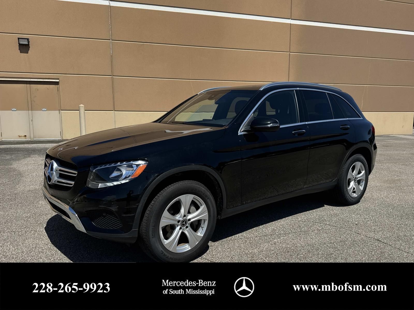Black 2018 Mercedes-Benz GLC SUV / Crossover Rear-Wheel Drive 9-Speed Automatic