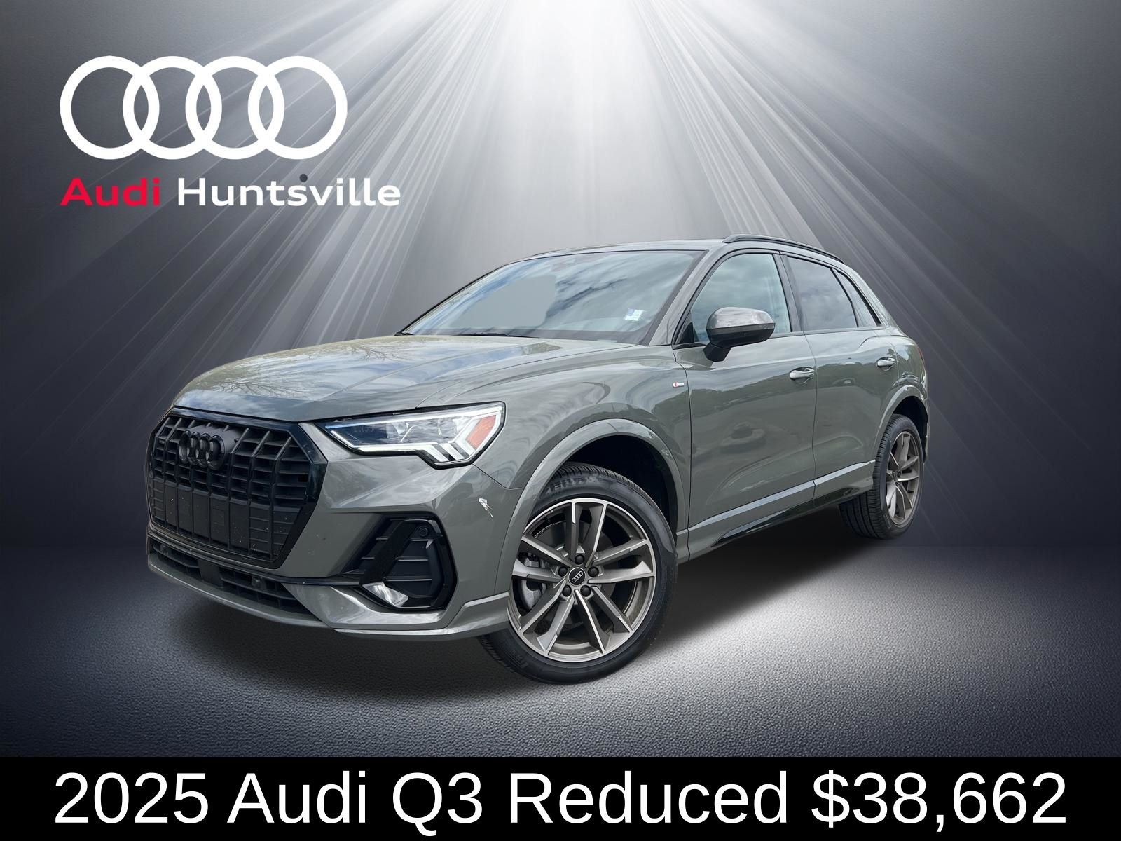 Chronos Gray Metallic 2025 Audi Q3 quattro Premium S Line 45 TFSI SUV / Crossover All-Wheel Drive 8-Speed Automatic