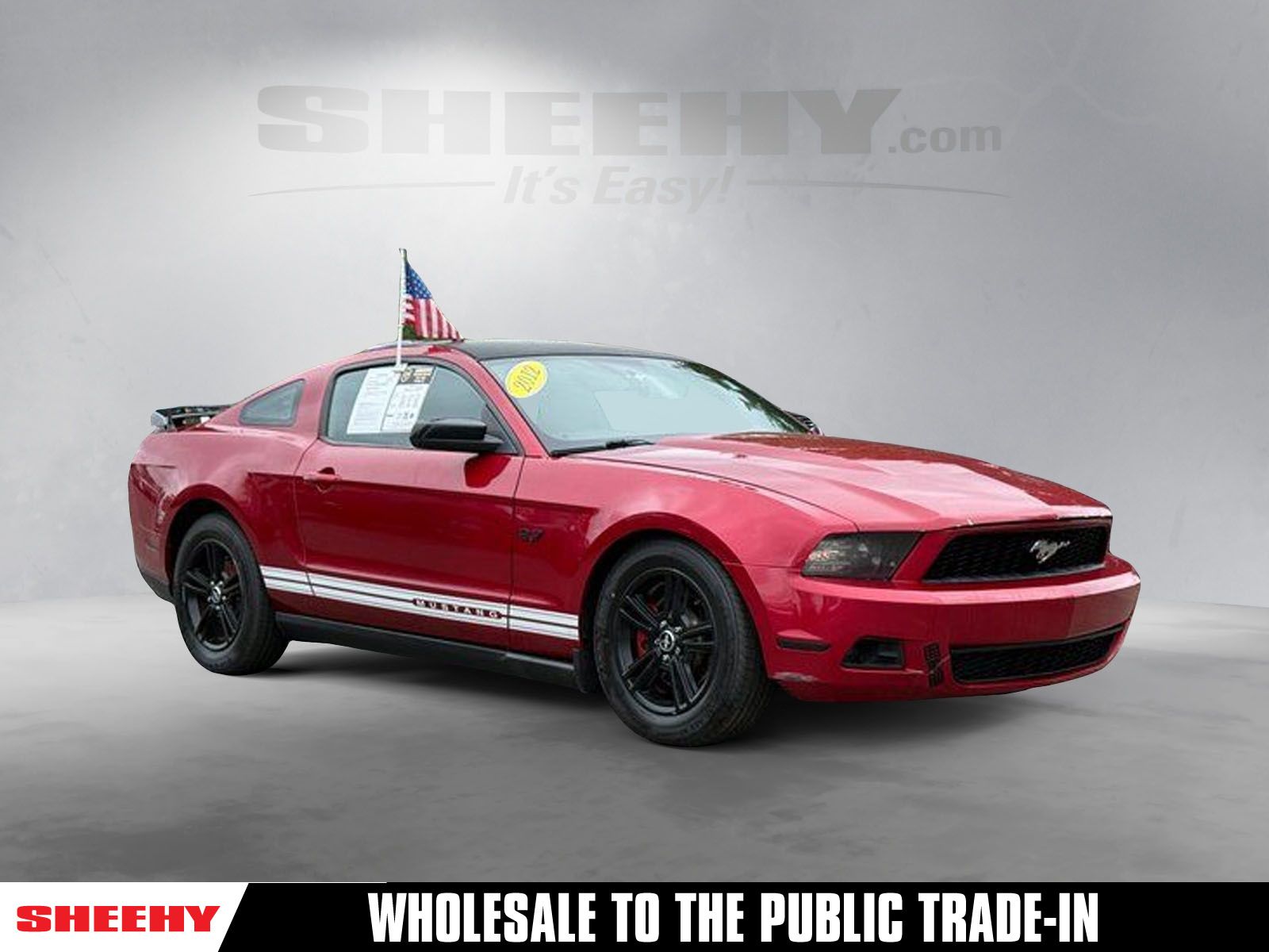 Red Candy Metallic Tinted Clearcoat 2012 Ford Mustang Coupe Rear-Wheel Drive 6-Speed Automatic